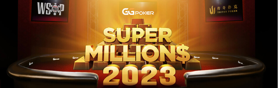 Избранные турниры «SUPER MILLION$ 2023» в PokerOK (GGpokerOK, ПокерОК, ГГ)